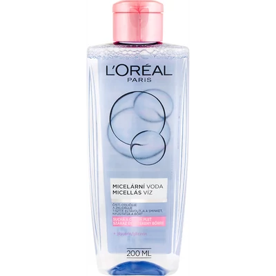 L'Oréal Paris micellás víz normál és száraz érzékeny bőrre 200 ml L'Oréal Paris micellás víz normál és száraz érzékeny bőrre 200 ml