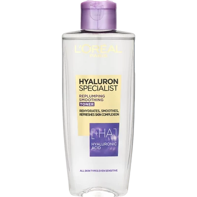 L'Oréal Paris Hyaluron Specialist nedvességgel feltöltő, simító tonik L'Oréal Paris Hyaluron Specialist nedvességgel feltöltő, simító tonik