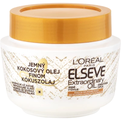 L'Oréal Elseve Extraordinary Oil Coco hajpakolás kókuszolajjal 300 ml L'Oréal Elseve Extraordinary Oil Coco hajpakolás kókuszolajjal 300 ml