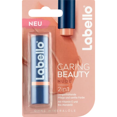 Labello Caring Beauty Nude színezett ajakápoló