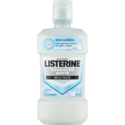 LISTERINE Advanced White Mild szájvíz 500 ml