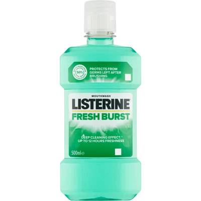 LISTERINE® Fresh Burst szájvíz 500 ml LISTERINE® Fresh Burst szájvíz 500 ml