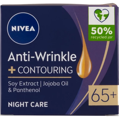 NIVEA 65+ feltöltő ránctalanító éjszakai arckrém 50 ml NIVEA 65+ feltöltő ránctalanító éjszakai arckrém 50 ml