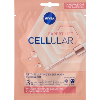 NIVEA Rose Touch szépítő fátyolmaszk 1 db