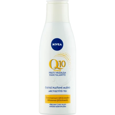 NIVEA Q10 Power ránctalanító arctisztító tej