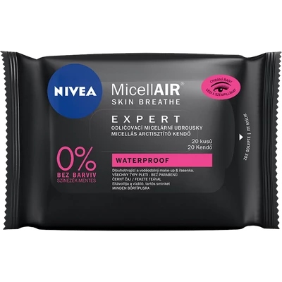 NIVEA Expert Micellás arctisztító kendő 20 darab NIVEA Expert Micellás arctisztító kendő 20 darab