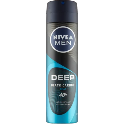NIVEA MEN Deep Beat deo spray 150 ml NIVEA MEN Deep Beat deo spray 150 ml