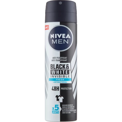 Black & White Invisible Fresh deo spray 150 ml Black & White Invisible Fresh deo spray 150 ml