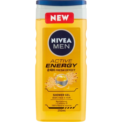 Nivea Men Active Energy tusfürdő 250 ml Nivea Men Active Energy tusfürdő 250 ml