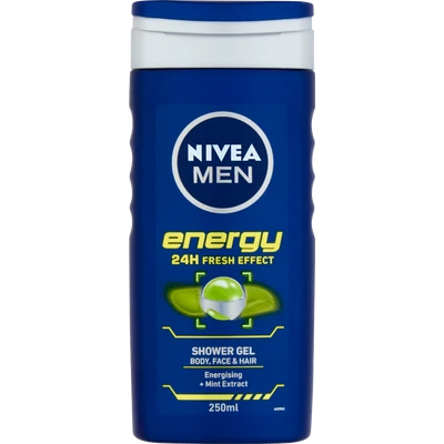 Nivea Men Energy tusfüdő 250 ml Nivea Men Energy tusfüdő 250 ml