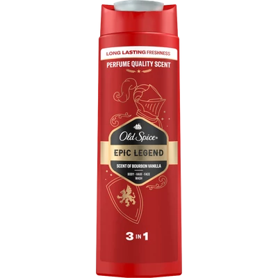 Old Spice Epic Legend 3in1 tusfürdő és sampon 400 ml