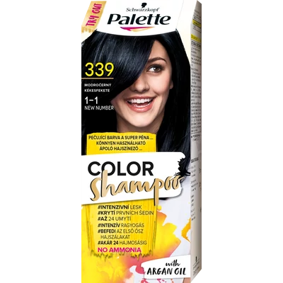Palette Color shampoo hajszínező 1-1 kékesfekete