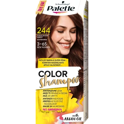 Palette Color shampoo hajszínező 3-65 kávébarna