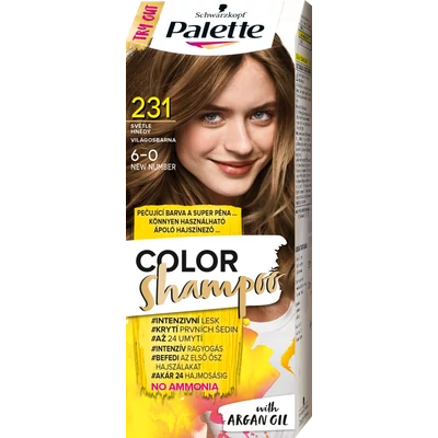 Palette Color shampoo hajszínező 6-0 világosbarna