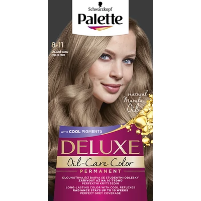 Palette Deluxe hajfesték 8-11 hűvös szőke Palette Deluxe hajfesték 8-11 hűvös szőke