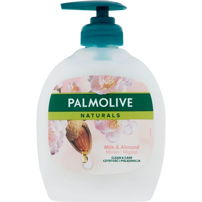 Palmolive Naturals Milk &amp; Almond pumpás folyékony szappan 300 ml