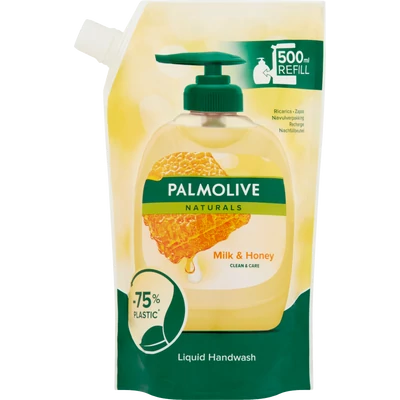 Palmolive Naturals Milk & Honey folyékony szappan utántöltő 500 ml Palmolive Naturals Milk & Honey folyékony szappan utántöltő 500 ml