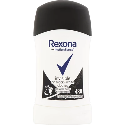Rexona Invisible on Black+White clothes golyós deo Rexona Invisible on Black+White clothes golyós deo