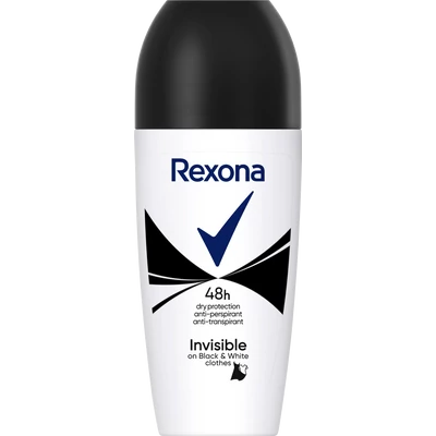 Rexona Invisible on Black+White clothes golyós deo Rexona Invisible on Black+White clothes golyós deo