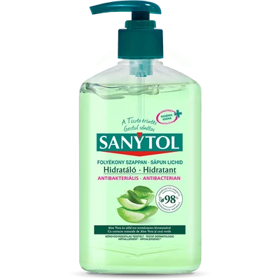 Sanytol hidratáló antibakteriális folyékony szappan 250 ml Sanytol hidratáló antibakteriális folyékony szappan 250 ml