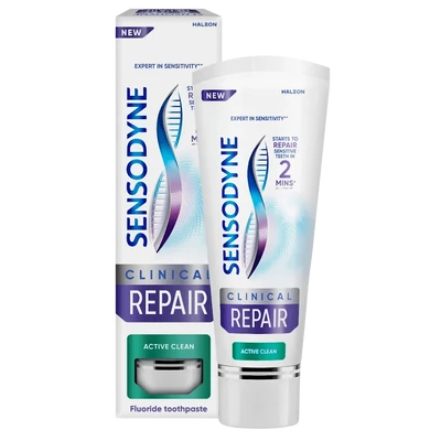 Sensodyne Clinical Repair Active Clean fogkrém 75 ml