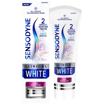 Sensodyne Clinical White Stain Protector fogkrém 75 ml