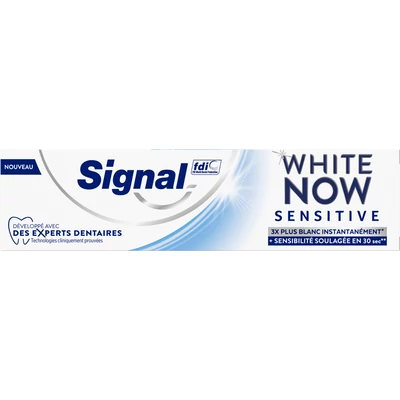 Signal White Now Sensitive fogkrém 75 ml Signal White Now Sensitive fogkrém 75 ml