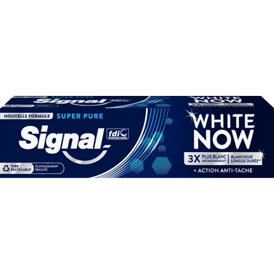 Signal White Now Super Pure fogkrém 75 ml Signal White Now Super Pure fogkrém 75 ml