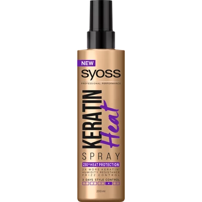 Syoss Keratin Heat hővédő spray 200 ml