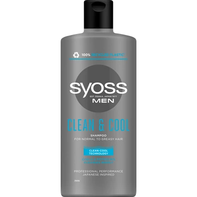 SYOSS MEN CLEAN & COOL sampon 440 ml SYOSS MEN CLEAN & COOL sampon 440 ml