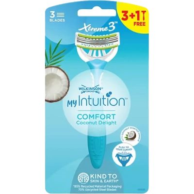 Wilkinson Intuition Comfort eldobható női borotva Wilkinson Intuition Comfort eldobható női borotva