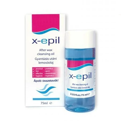 X-Epil Gyantázás utáni lemosó olaj 75ml X-Epil Gyantázás utáni lemosó olaj 75ml