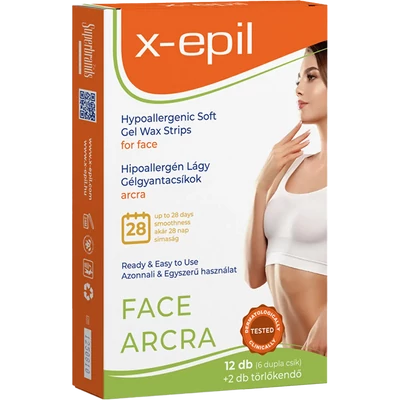 Hippoalergén lágy gélgyantacsíkok arcra Hippoalergén lágy gélgyantacsíkok arcra