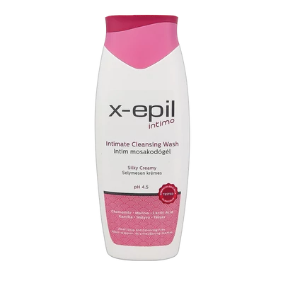 X-epil intim mosakodó gél selymesen krémes 400 ml X-epil intim mosakodó gél selymesen krémes 400 ml