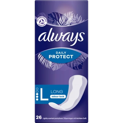 Always Daily Protect Long tisztasági betét 26 darab Always Daily Protect Long tisztasági betét 26 darab