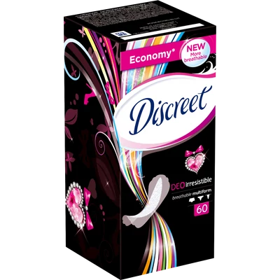 Discreet Deo Irresistible tisztasági betét Discreet Deo Irresistible tisztasági betét