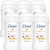 Dove Invisible Care Water Lily &amp; Rose deo stift 40 ml 6 darab
