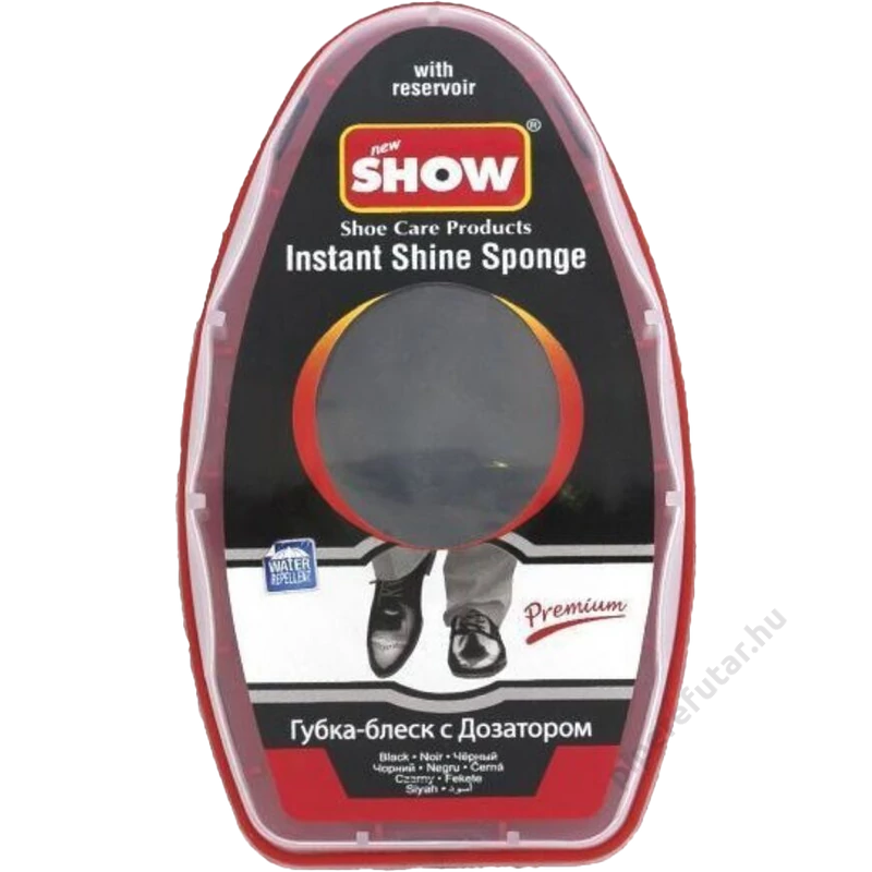 Show fekete cipőfényesítő szivacs