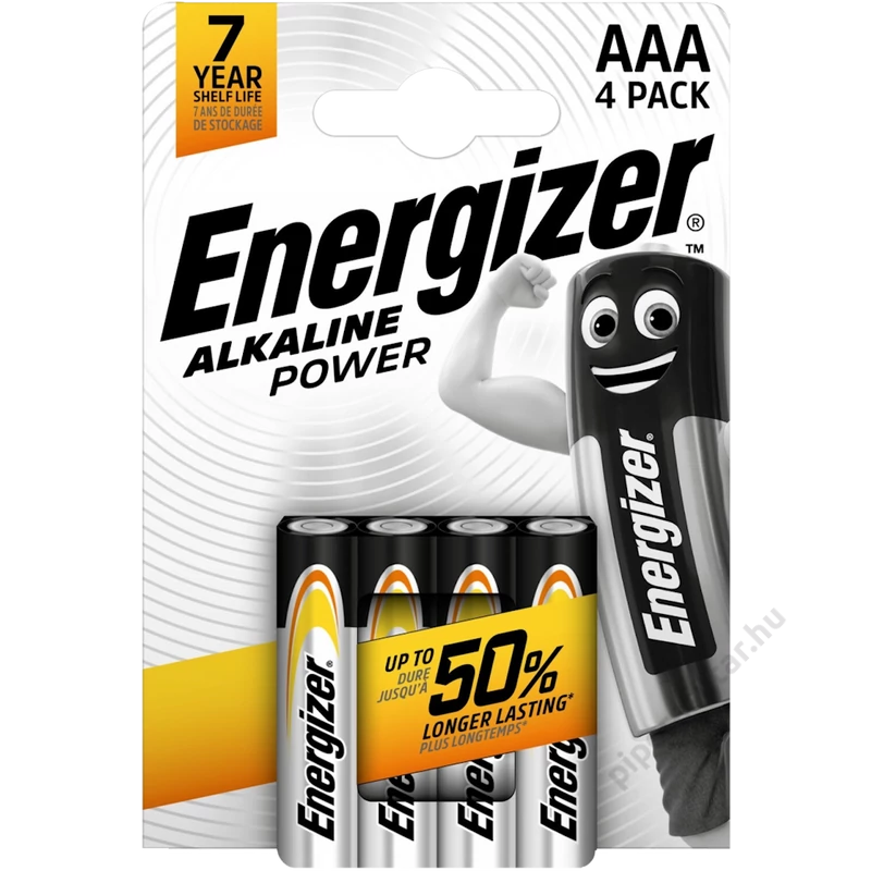 Energizer Alkaline Power mikroelem AAA 4 darab