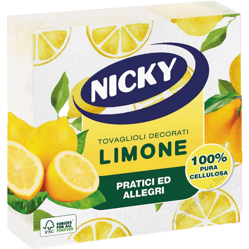 Nicky Limone 2 rétegű szalvéta
