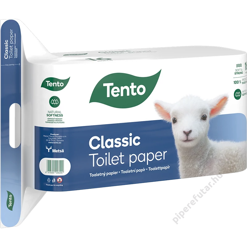 Tento Classic toalettpapír 16 tekercs