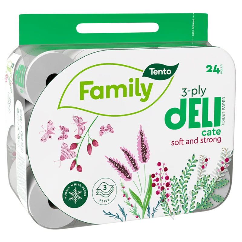 Tento Family Delicate 3 rétegű toalettpapír 24 tekercs