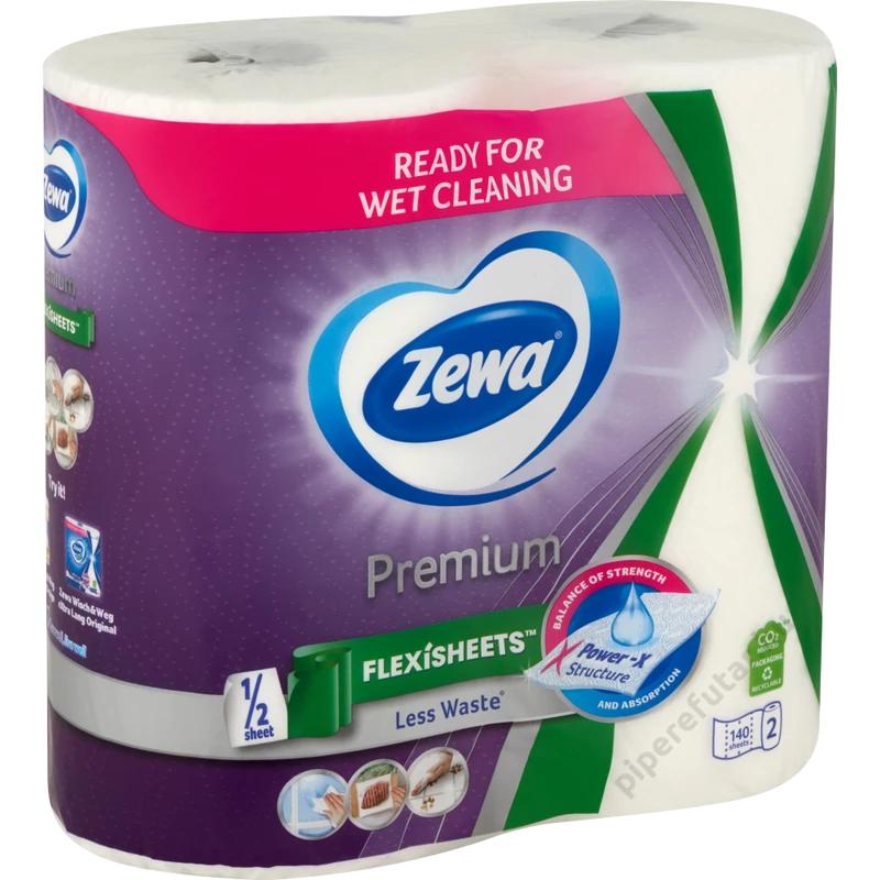 Zewa Premium Flexisheets háztartási papírtörlő 2 tekercs