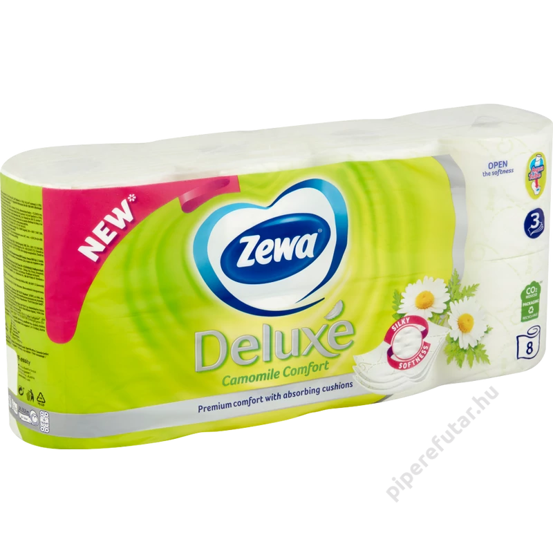 ZEWA Deluxe Camomile Comfort toalettpapír 8 tekercs