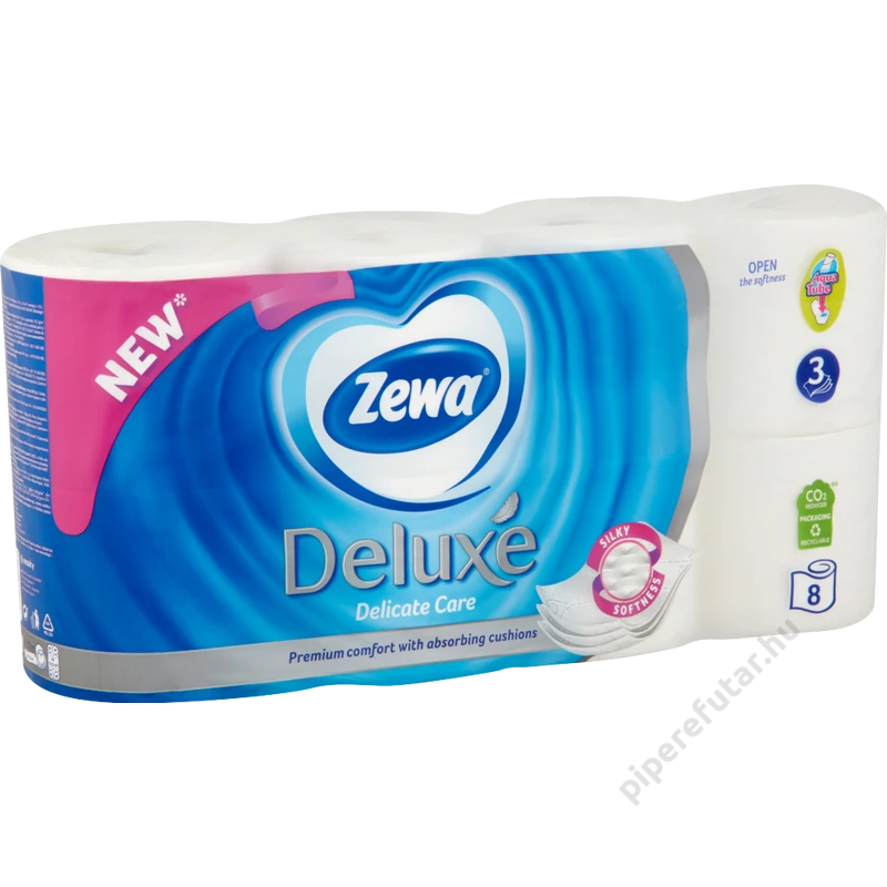 ZEWA Deluxe Delicate Care toalettpapír 8 tekercs