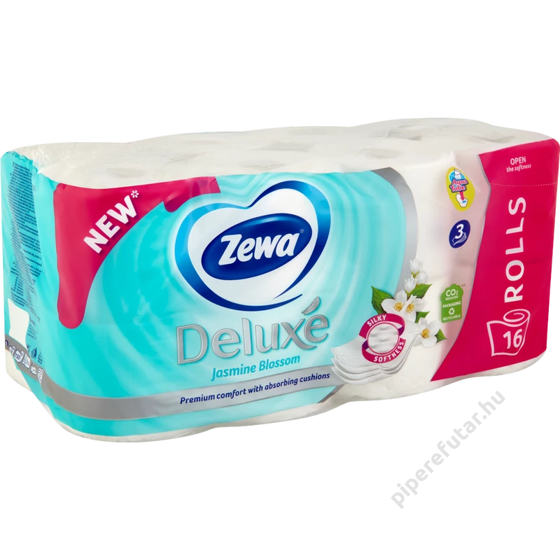 ZEWA Deluxe Jasmine Blossom toalettpapír 16 tekercs