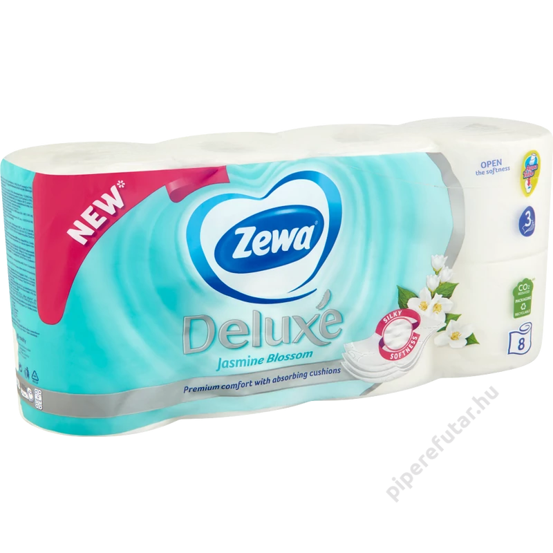 ZEWA Deluxe Jasmine Blossom toalettpapír 8 tekercs