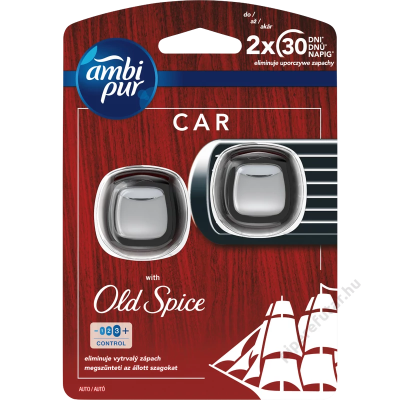 Ambi Pur Old Spice autóillatosító 2 darab