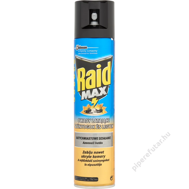 RAID Max légy- és szúnyogirtó aeroszol 300 ml