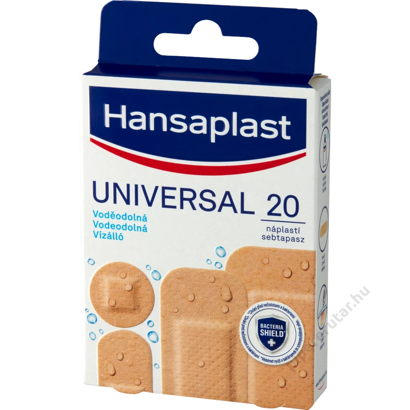 Hansaplast Universal vízálló sebtapasz 20 db